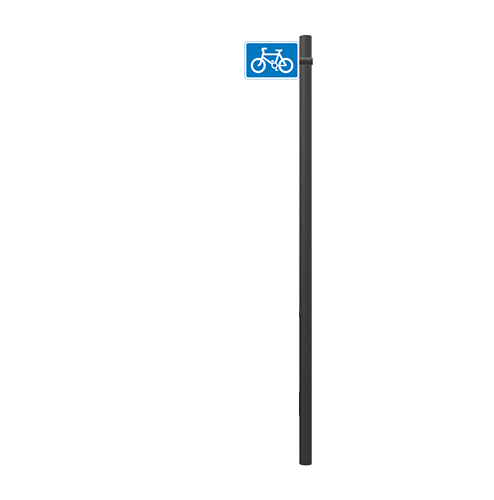 Señal zona parada aprcabicicleta