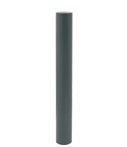 Pilona tubular gris