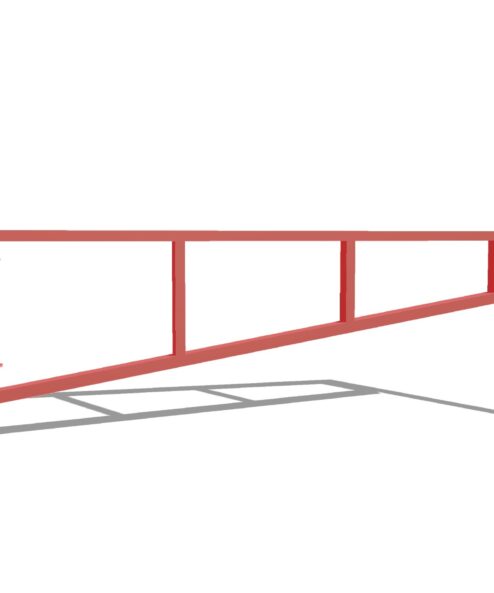 Oscillation parking barrier (Rotatory) from 2 to 6 meters
