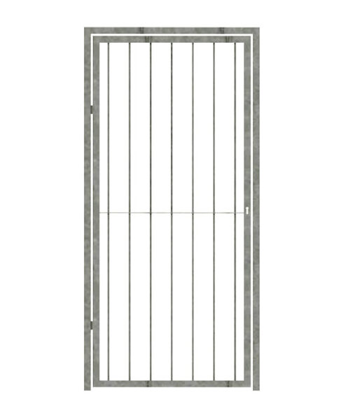 Reja Puerta peatonal eco de barrotes