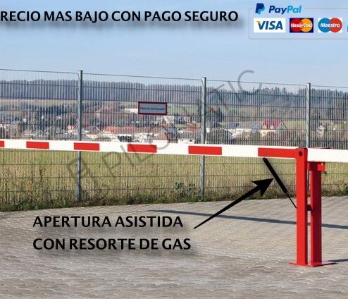 Barrera manual de parking
