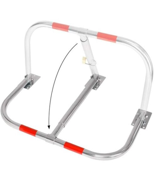Arco abatible de protección de aparcamiento