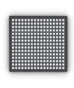 Reja de chapa perforada para tener ventilación