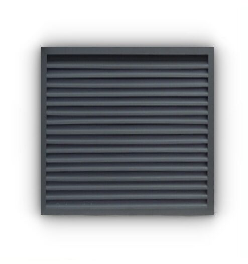 Reja de ventilacion o cerramiento  con lamas z
