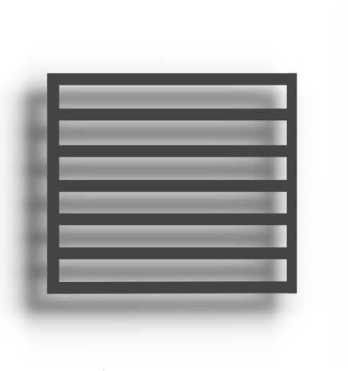 Portail en fer forgé sur mesure, modèle 1