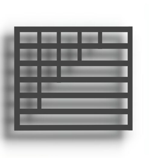 Grille en fer moderne acheter en ligne sur mesure directement de l'usine