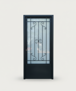 Puerta peatonal entrada principal ideal para casa /comunidad de seguridad modelo forja