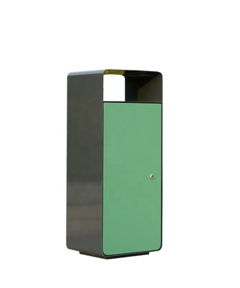 Papelera Urbana de acero modelo Rexa