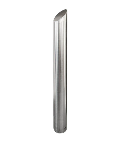 Pilona de acero inoxidable modelo Flaunt con placa
