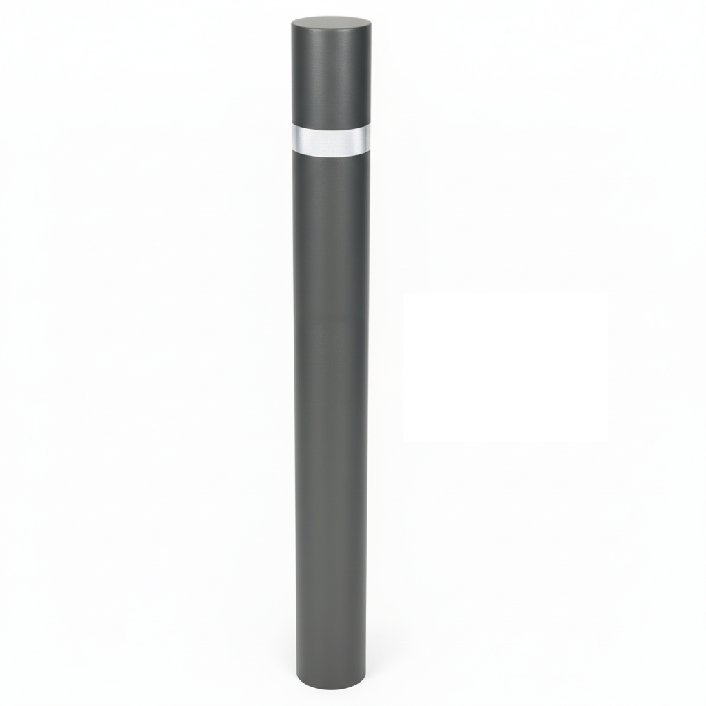 Pilona modelo Barcelona Eco Fija de acero Galvanizado