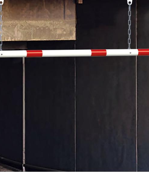 Height limiter bar for clearance control