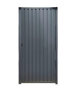 Puerta peatonal de hierro modelo CHP vertical a medida