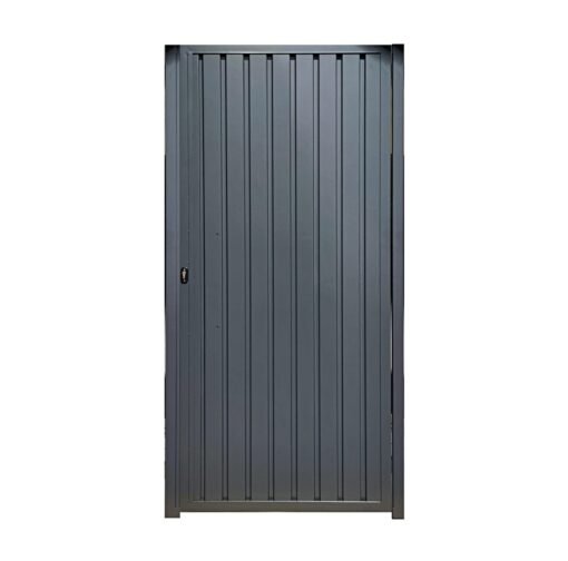 Puerta peatonal de hierro modelo CHP vertical a medida
