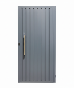 Puerta peatonal de hierro modelo CHP vertical a medida