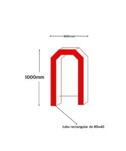 Protector de Acero para Columnas