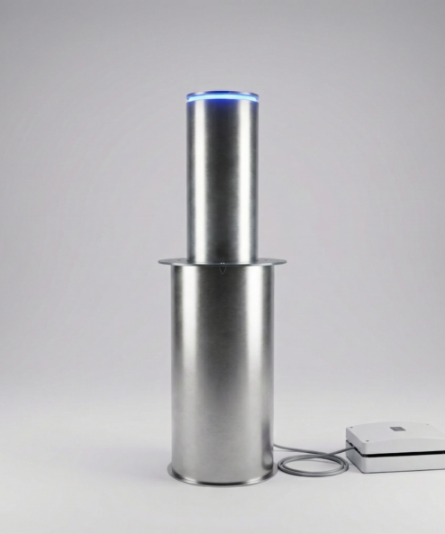Pilona Automática Impact Galvanizado Ø220mm H500mm |