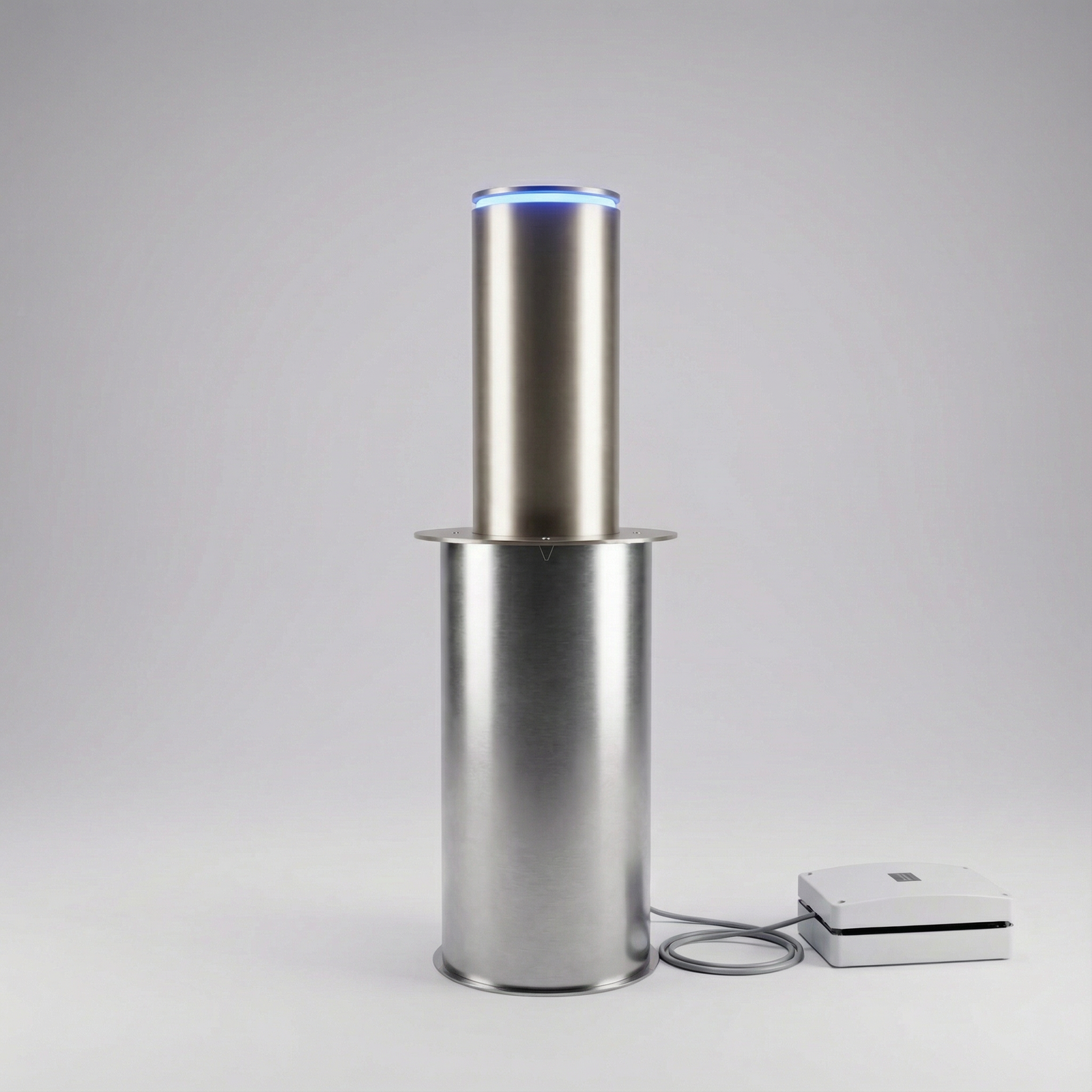 Pilona Automática Impact inox Ø220mm H500mm |