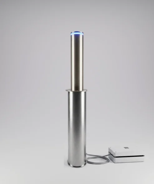 Pilona automática 114 mm inox