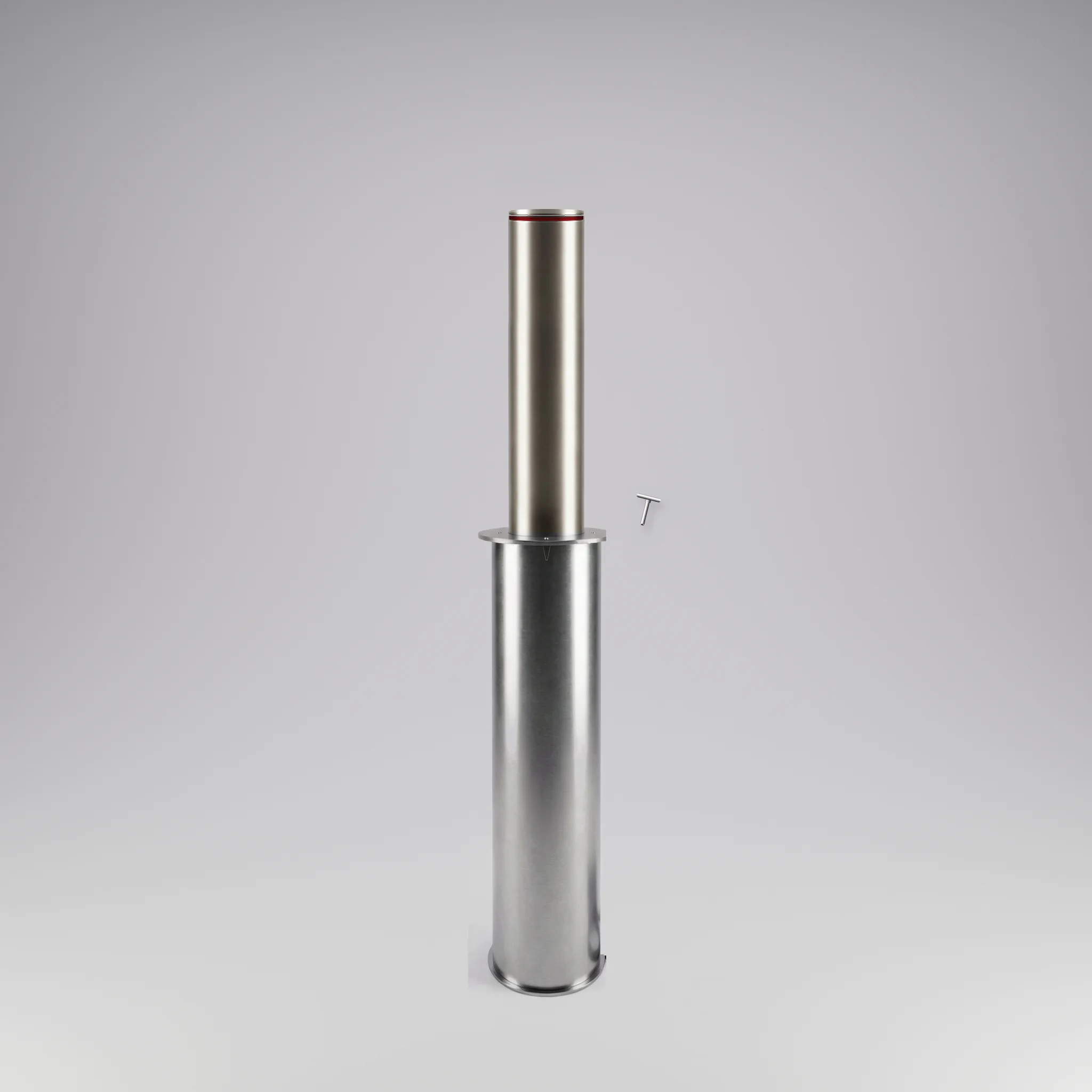 semi114-inox Pilona semiautomática York 114 mm inox