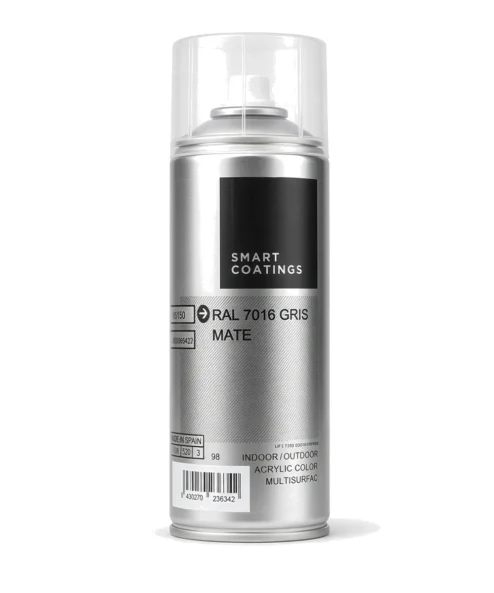 Spray pintura RAL 7016 gris antracita mate